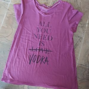 ❣ Tshirt all you need is Vodka